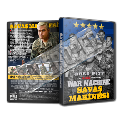 Savaş Makinesi - War Machine 2017 Cover Tasarımı (Dvd Cover)